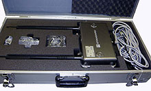 スタンダードRP808用アルミケース　無線機収納例